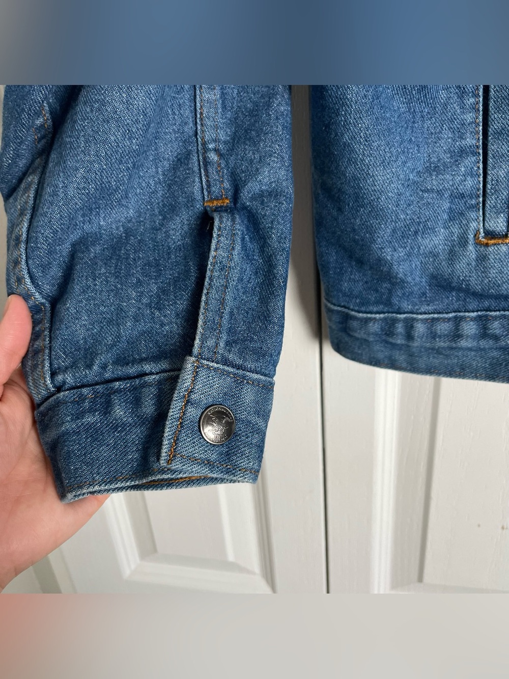 VTG Authentic NRA Gear Denim Jacket Mens Large Heavy Concealed Carry MADE IN USA - Picture 7 of 16